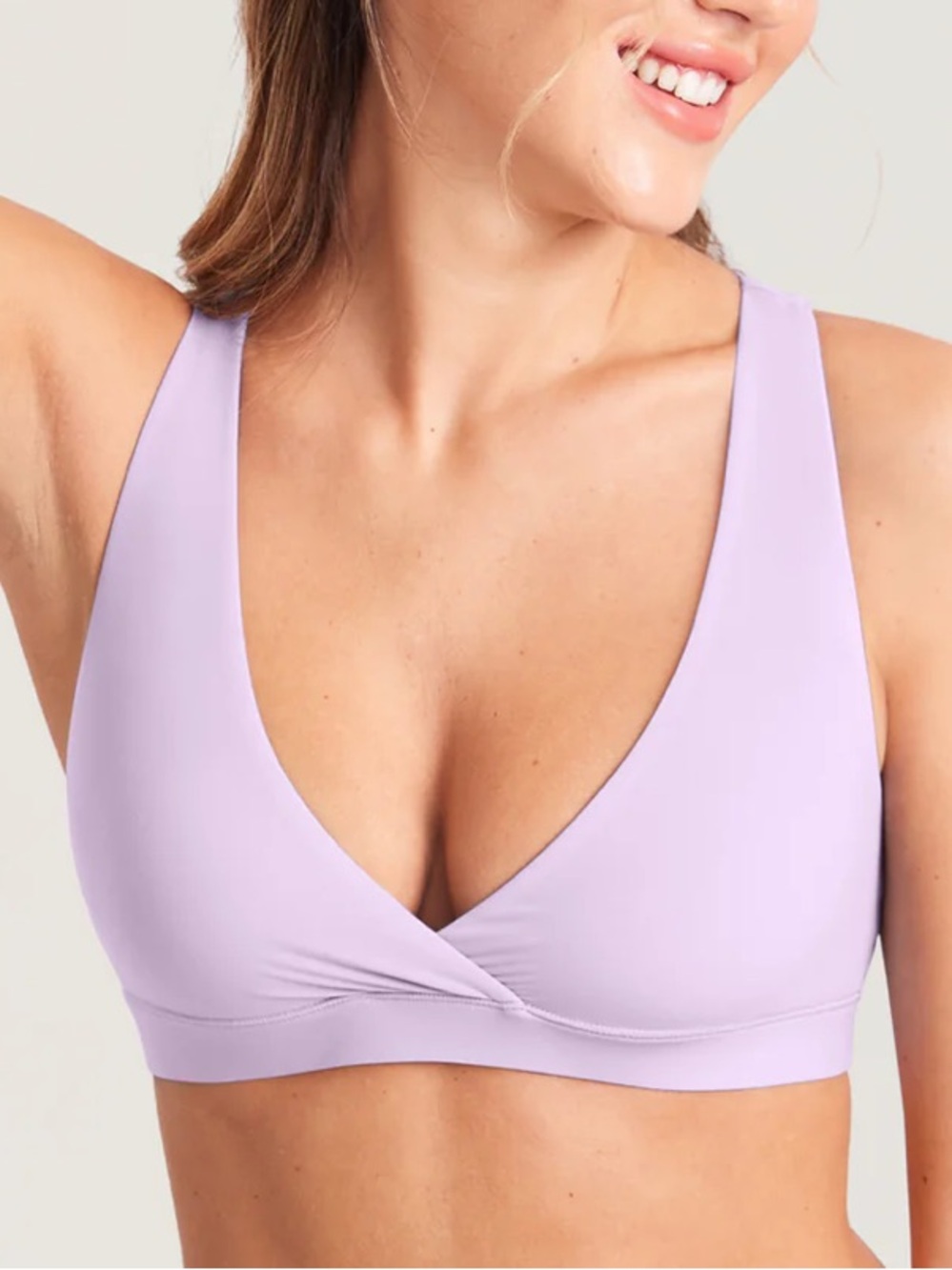 Soft CrossOver Raceback nursing bra
